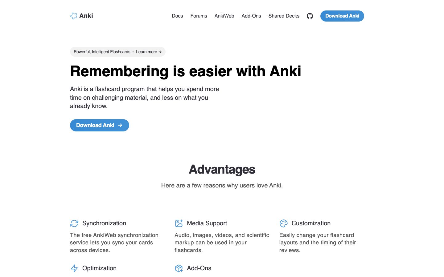 Anki screenshot 1