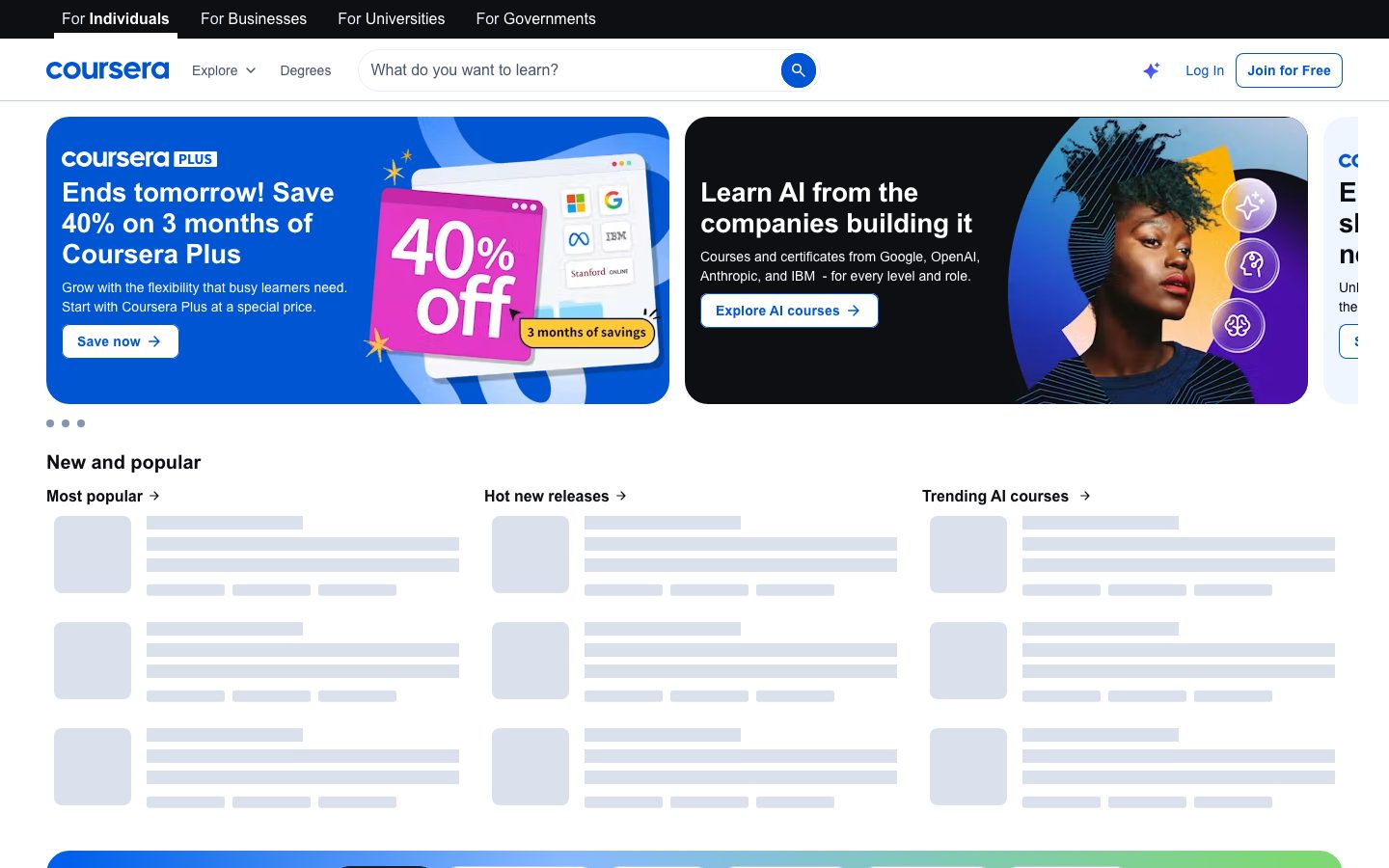 Coursera screenshot 1