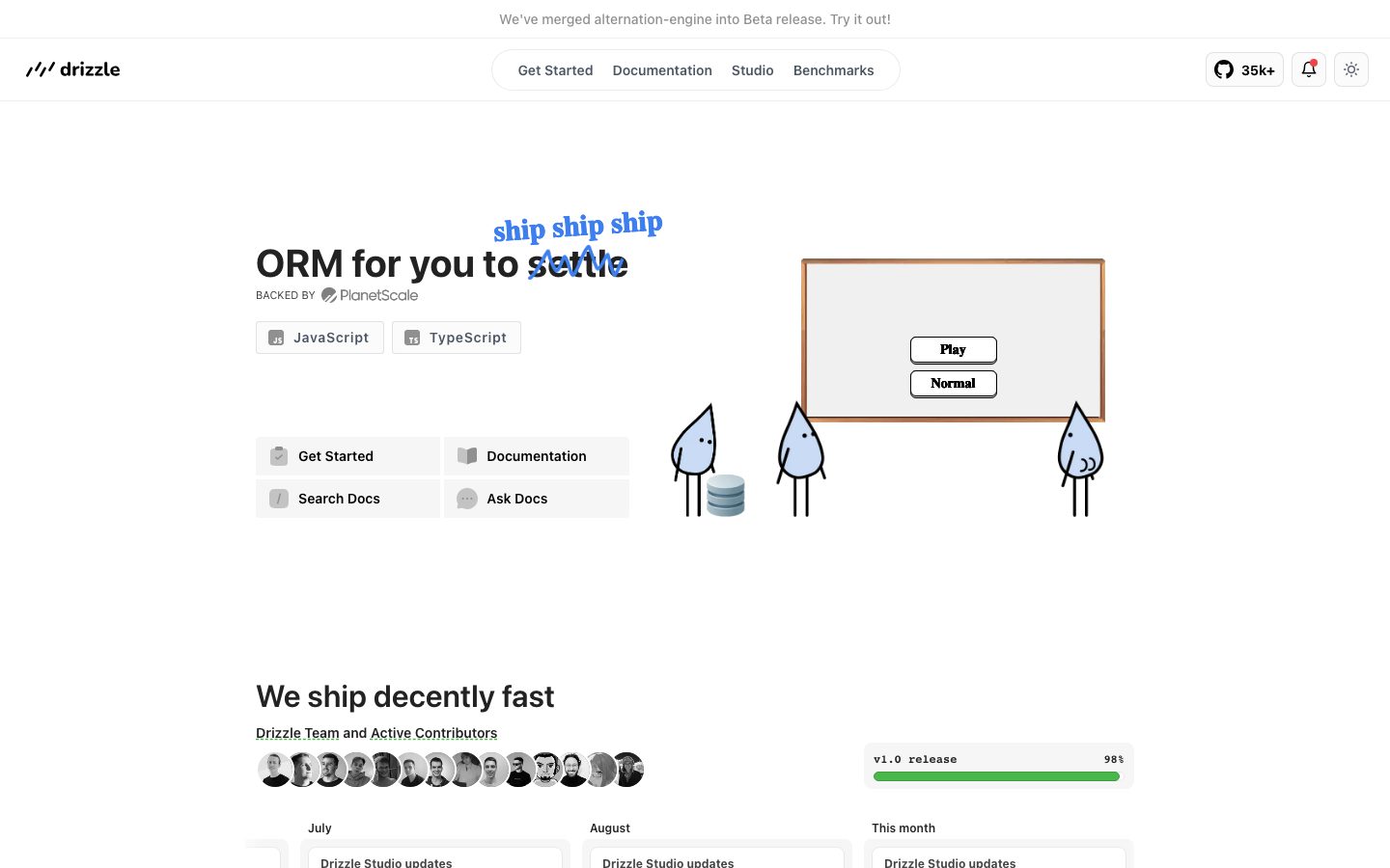 Drizzle ORM screenshot 1