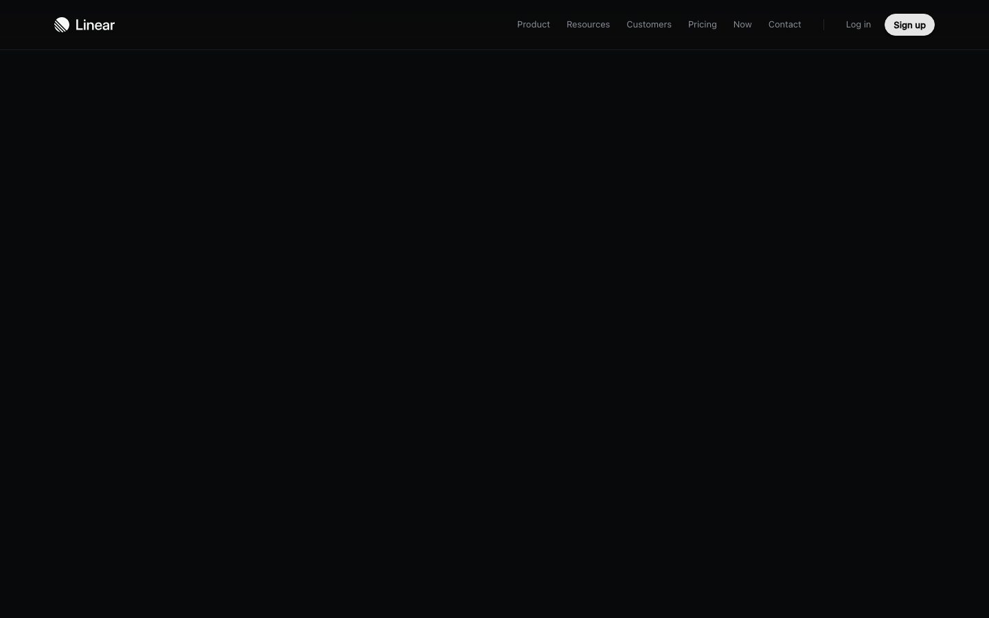 Linear screenshot 1