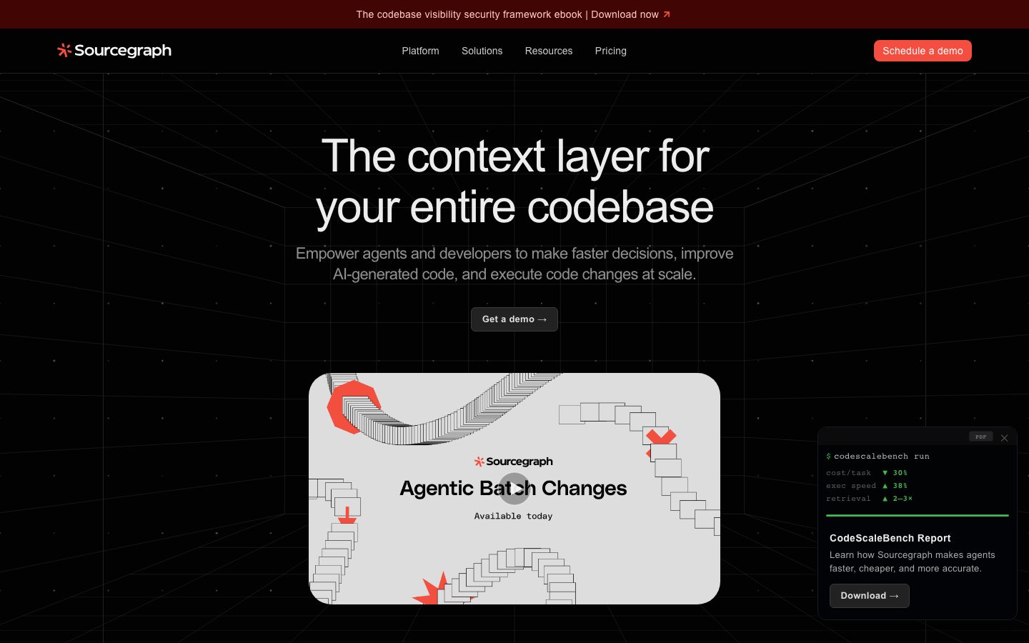 Sourcegraph screenshot 1